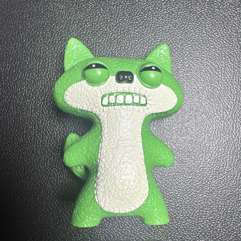 Fuggler Funny Ugly Monster Collectible ‎ Green White Funny Ugly Monsters